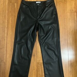 LOFT Black Straight Leg Pants